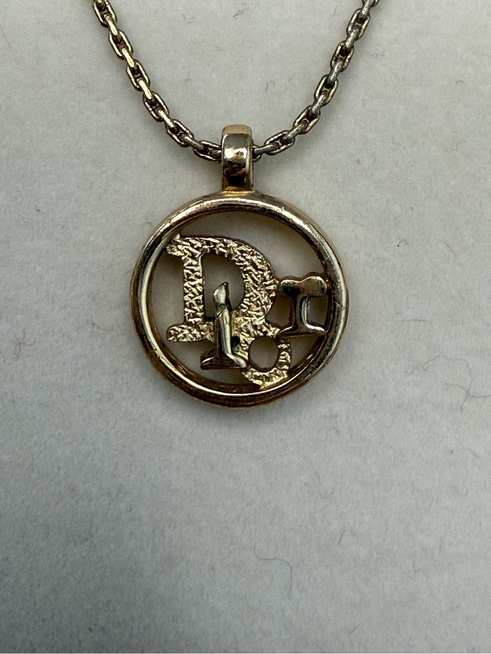 Christian Dior “Dior  Circle Necklace